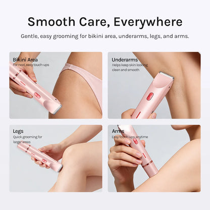 2 in 1 painless hair trimmer