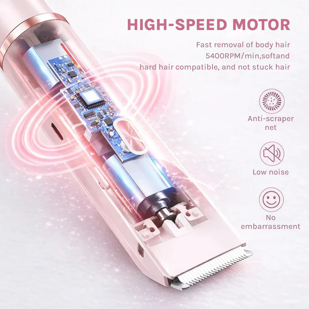 2 in 1 painless hair trimmer