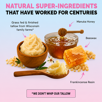 Organic Beef Tallow Honey Balm™