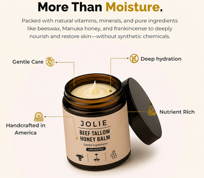 Organic Beef Tallow Honey Balm™