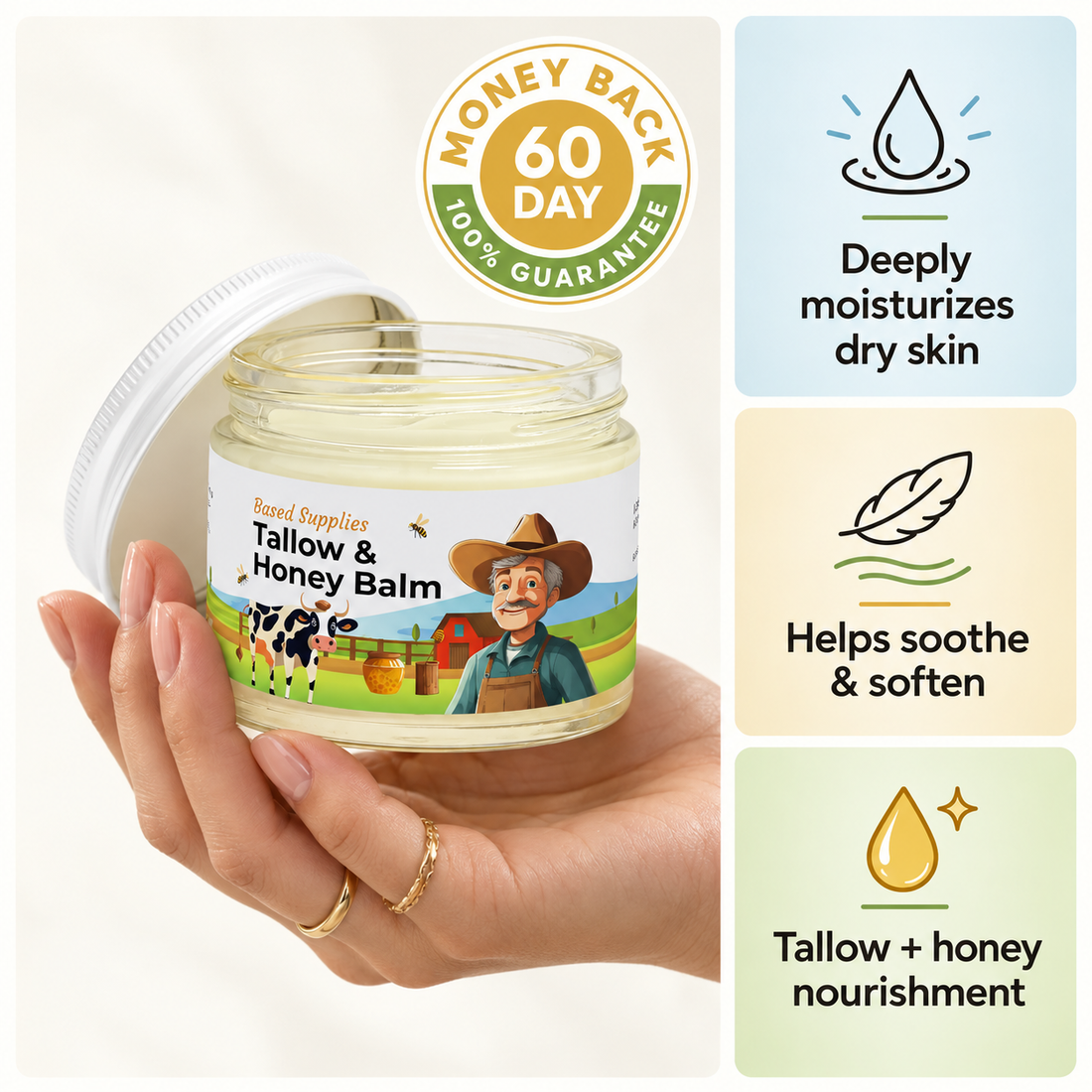 Tallow &amp; Honey Balm