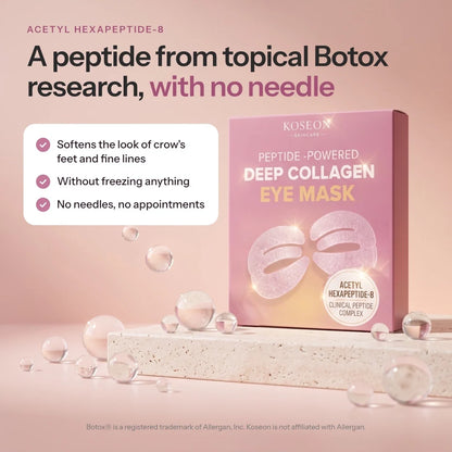 Peptide-Powered Deep Collagen Eye Mask